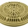 Tan Vinyl Main Drain Galaxy Lid & Ring - 8" - 25548-009-000 -swimming pool supplies shop 25548 009 000 lid ring