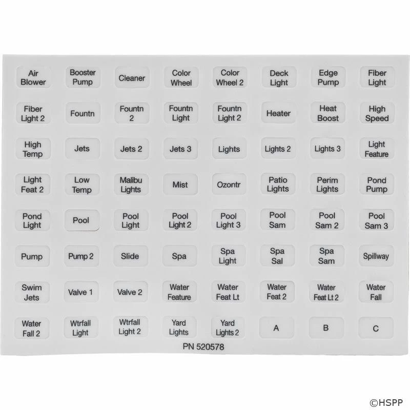 Pentair 520547 EasyTouch 8 Function Wireless Control Panel 6 Pentair 520547 EasyTouch 8 Function Wireless Control Panel - Image 4