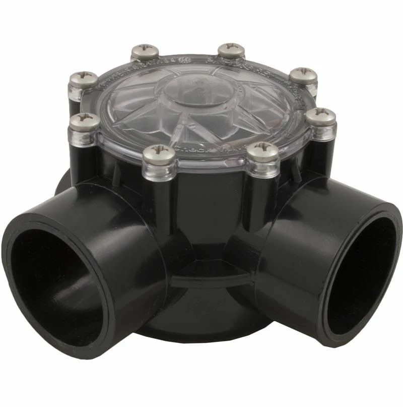 Jandy 90 Degree Check Valve CPVC - 1.5 Inch X 2 Inch - 7511 4 Jandy 90 Degree Check Valve CPVC - 1.5 Inch X 2 Inch - 7511 - Image 2