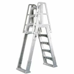 Ocean Mist Englewood 21' Round 48" Above Ground Pool Package -swimming pool supplies shop a frame pool ladder 1 1