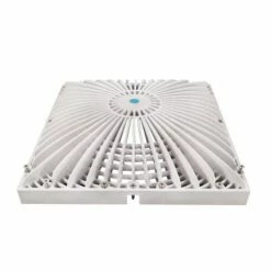 AquaStar R12MF101 Square 12" Square Anti-Entrapment Pool Drain Cover Retrofits