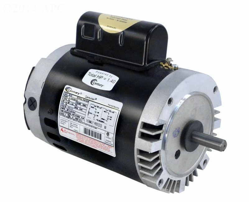 B122 Pool Pump Motor 56C Frame 1 HP Keyed Shaft 115V/230V 5 B122 Pool Pump Motor 56C Frame 1 HP Keyed Shaft 115V/230V - Image 3