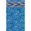18' X 33' Oval Brighton Prism 48" Uni-Bead Above Ground Pool Liner
