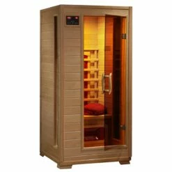 Buena Vista 1-2 Person Hemlock Infrared Sauna W/ 3 Ceramic Heaters - SA2400