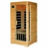 Buena Vista 1-2 Person Hemlock Infrared Sauna W/ 4 Carbon Heaters - SA2402 -swimming pool supplies shop bsa2402