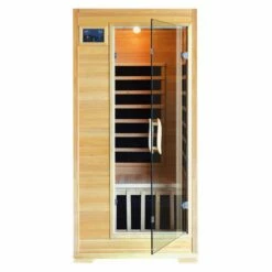 Buena Vista 1-2 Person Hemlock Infrared Sauna W/ 4 Carbon Heaters - SA2402 -swimming pool supplies shop bsa2402 02