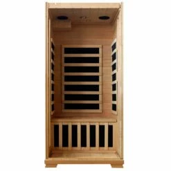 Buena Vista 1-2 Person Hemlock Infrared Sauna W/ 4 Carbon Heaters - SA2402 -swimming pool supplies shop bsa2402 03