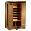 Coronado 2-Person Hemlock Deluxe Infrared Sauna W/ 6 Carbon Heaters - SA2409 -swimming pool supplies shop bsa2409