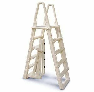Confer Evolution A-Frame Flip Up Pool Ladder - 7100X 4 Confer Evolution A-Frame Flip Up Pool Ladder - 7100X - Image 2
