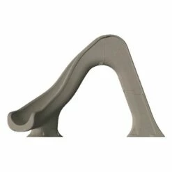 Global Pool Products Tidal Wave Pool Slide - Left Turn - Sandstone