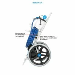 Hammerhead 30" Portable Vacuum W/ 60' Cord & Charger - RESORT-30 -swimming pool supplies shop hammerhead resort portable vac left 1