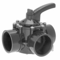 Hayward 3-Way PVC Diverter Valve - 2 Inch X 2.5 Inch - PSV3S2DGR