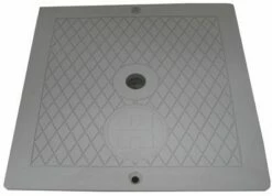 Hayward SP1080 Series 10 Inch Square Skimmer Lid SPX1082EGR - Gray