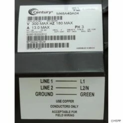 Hayward SPX3400Z1ECM EcoStar Pump Motor -swimming pool supplies shop hayward spx3400z1ecm ecostar pump motor label