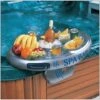 Life Floating Spa Bar Inflatable Hot Tub Side Tray For Drinks And Snacks -swimming pool supplies shop life llb100 spa bar