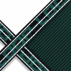 Loop-Loc Super Dense Mesh Rectangular Pool Size 16' X 32' With Flush Left 4 X 8 Step - Green