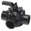 Ocean Blue Lube Free 3 Port 3 Way Diverter Valve CPVC 1.5" X 2" - 176106 - 4715 -swimming pool supplies shop ocean blue lube free 3 way valve 1 5 x 2 176106 4715