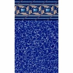 Swimline 18' Round Pacific Diamond Heavy Gauge Unibead Liner 52"