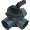 Pentair 3-Way Diverter Valve PVC - 2 Inch X 2.5 Inch - 263028 -swimming pool supplies shop pentair 3 way diverter valve pvc 2 inch x 2.5 inch 263028
