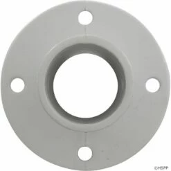 Perma-Cast PF-3119-A White Aluminum Deck Flange With Hardware 1.90" -swimming pool supplies shop pf 3119 flange
