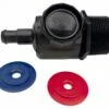 Polaris 9-100-9005 Universal Wall Fitting (UWF) Connector - Black -swimming pool supplies shop polaris 9 100 9005