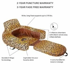 Premium 70" X 40" Inflatable Pool Lounger Float - Chui 10 Premium 70" X 40" Inflatable Pool Lounger Float - Chui -swimming pool supplies shop pt2552l float callouts