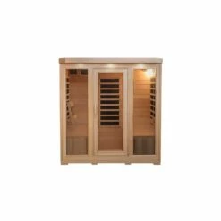 Sonoma 4-Person Hemlock Infrared Sauna With 9 Carbon Heaters - SA7020