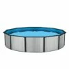 Savannah 18' Round 52-in Resin Above Ground Pool With 8" Top Rail