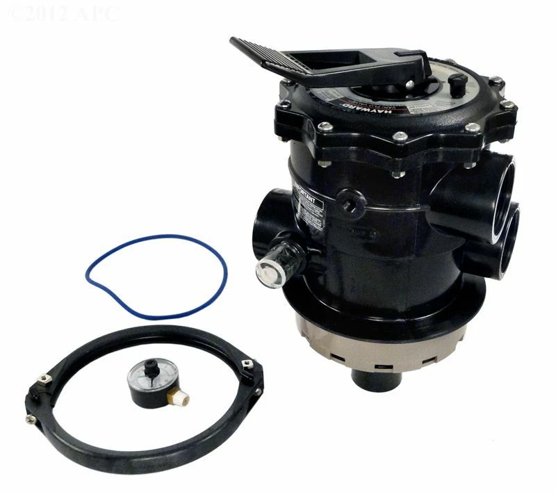 Hayward SP071620T Pro Series Sand Filter 2 Inch Top Mount Multiport Valve W/ Clamp 4 Hayward SP071620T Pro Series Sand Filter 2 Inch Top Mount Multiport Valve W/ Clamp - Image 2