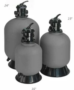 Speck 24" Sand Filter With 6-Position Multiport Valve - 1-1/2 Inch