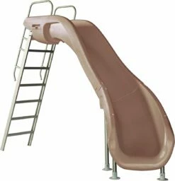 SR Smith 610-209-58110 Rogue 2 Pool Slide - Taupe - Right Curve