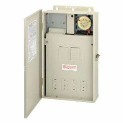 Intermatic T40004RT3 Subpanel W/ T104M Timer & 300W Transformer -swimming pool supplies shop t40004rt3