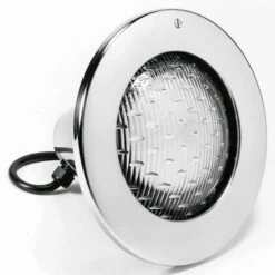 Hayward W3SP0583SL100 500W 120V 100' Cord Pool Light - Stainless Steel Face Rim