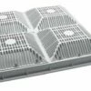 Waterway 640-4770V Drain Grate And Frame 18" X 18" - White 1 Waterway 640-4770V Drain Grate And Frame 18" X 18" - White -swimming pool supplies shop waterway 640 4770v