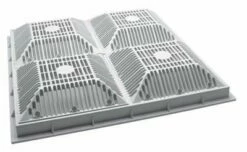 Waterway 640-4770V Drain Grate And Frame 18" X 18" - White